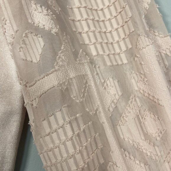 RIO & RIAN Long Sleeve Lightweight Sweater Blush Pink Size Medium NWT New Preppy - Picture 7 of 11